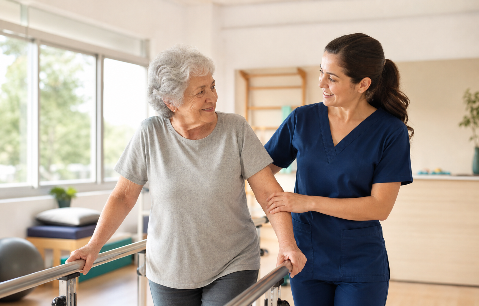 Atendimento de fisioterapia